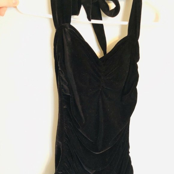 VTG Girl Howdy Swimsuit One Piece Black Velvet - Picture 3 of 8